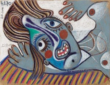  cubism - Bust of Woman 3 1970 cubism Pablo Picasso